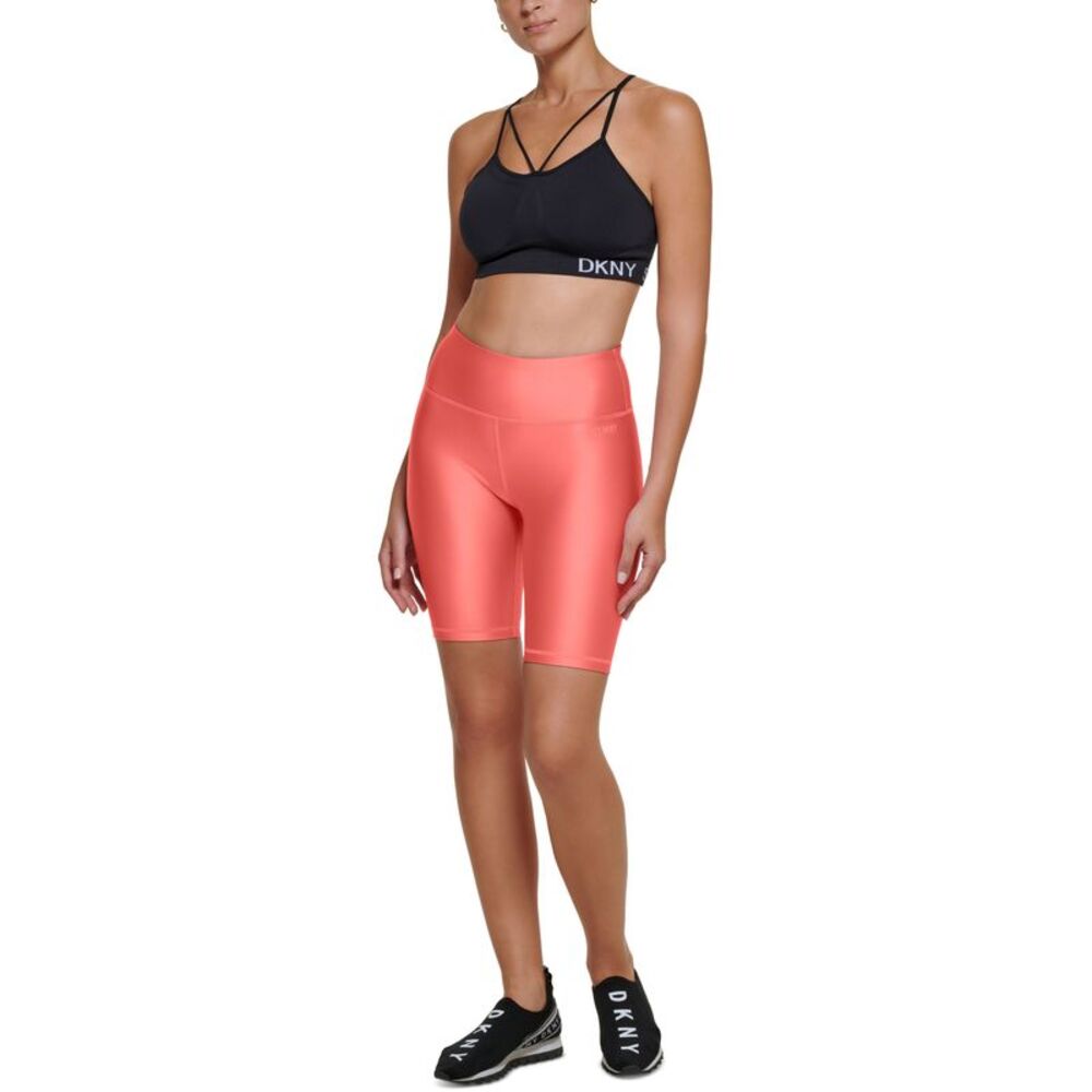 DKNY Sport High Shine Bike Shorts